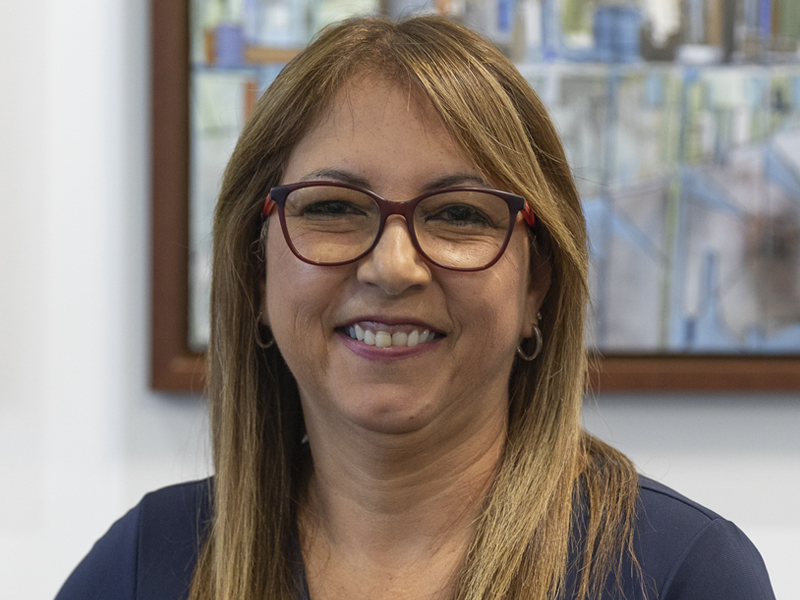 Dra. Enid López, Directora Operacional del Centro de Salud Conductual