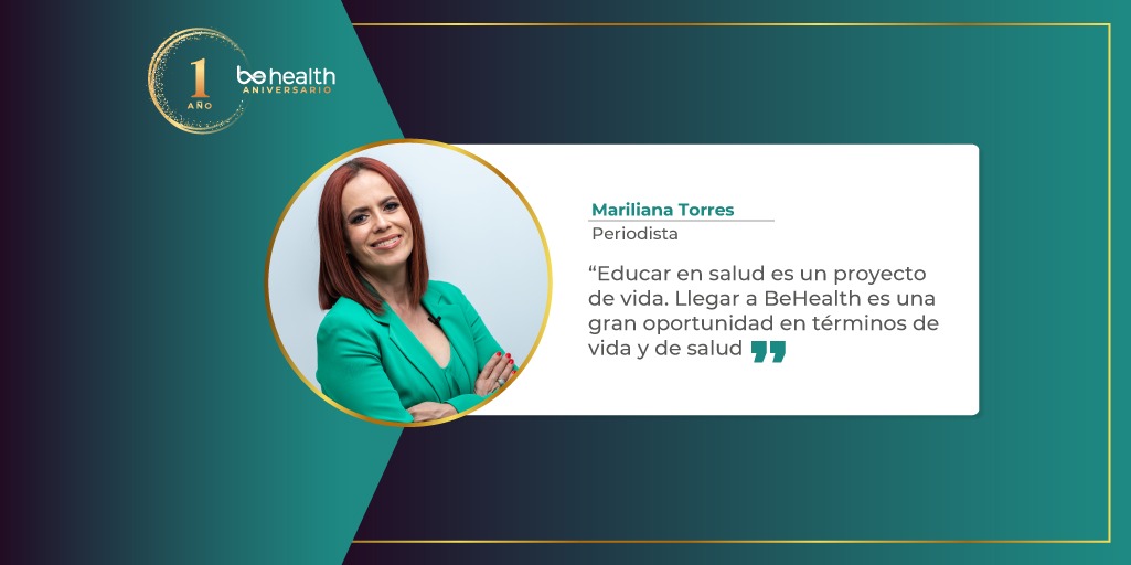 La periodista Mariliana Torres llega a BeHealth