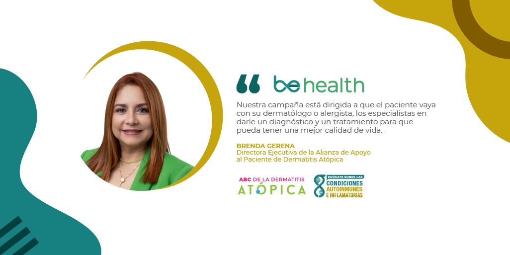 Brenda Gerena: paciente y portavoz de dermatitis