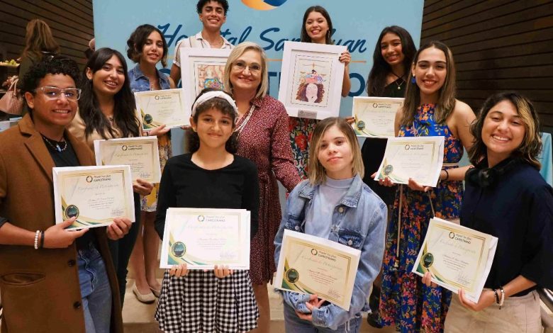 Hospital San Juan Capestrano realiza premiación de su concurso de arte enfocado en la salud mental para jóvenes