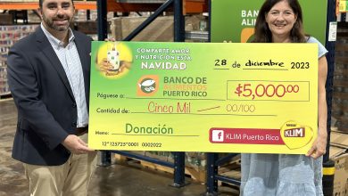 Con el objetivo de apoyar la obra que realiza el Banco de Alimentos de Puerto Rico en la isla, Nestlé y su marca KLIM® otorgó un donativo de $5,000.