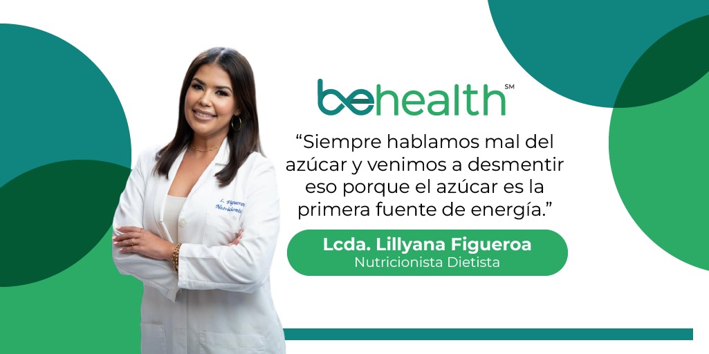 La nutricionista recalcó que el azúcar es importante y necesario para la vida del ser humano.