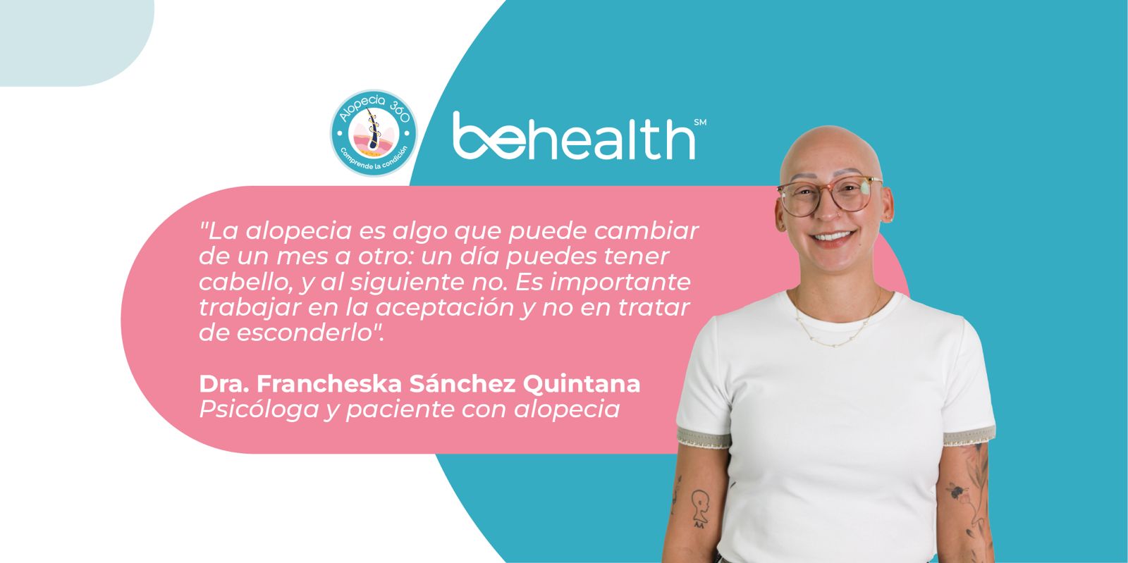 Alopecia: la experiencia de la Dra. Francheska Sánchez, psicóloga clínica y paciente