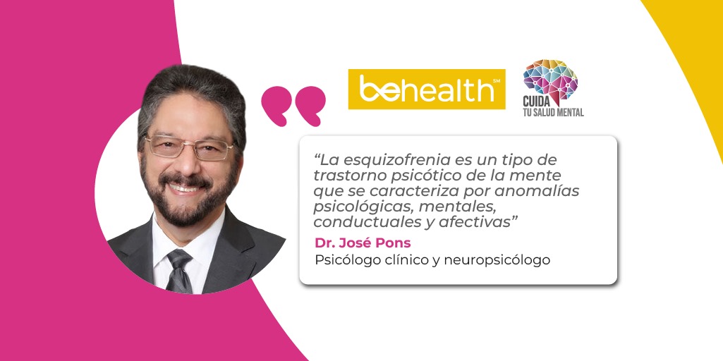 Mucho se habla de la esquizofrenia, una de las condiciones de salud mental más comunes, por eso BeHealth se unió al debate.