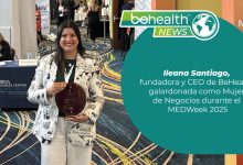 En un mundo empresarial donde las mujeres continúan desafiando paradigmas y rompiendo barreras, Ileana Santiago, fundadora y CEO del grupo multimedios BeHealth, se ha convertido en un ejemplo de liderazgo y visión. Su trayectoria fue reconocida con el premio Mujer de Negocios, otorgado por el MBDA Business Center de Puerto Rico durante el MEDWeek 2025, celebrado el 21 de febrero en el Centro de Convenciones de Puerto Rico.