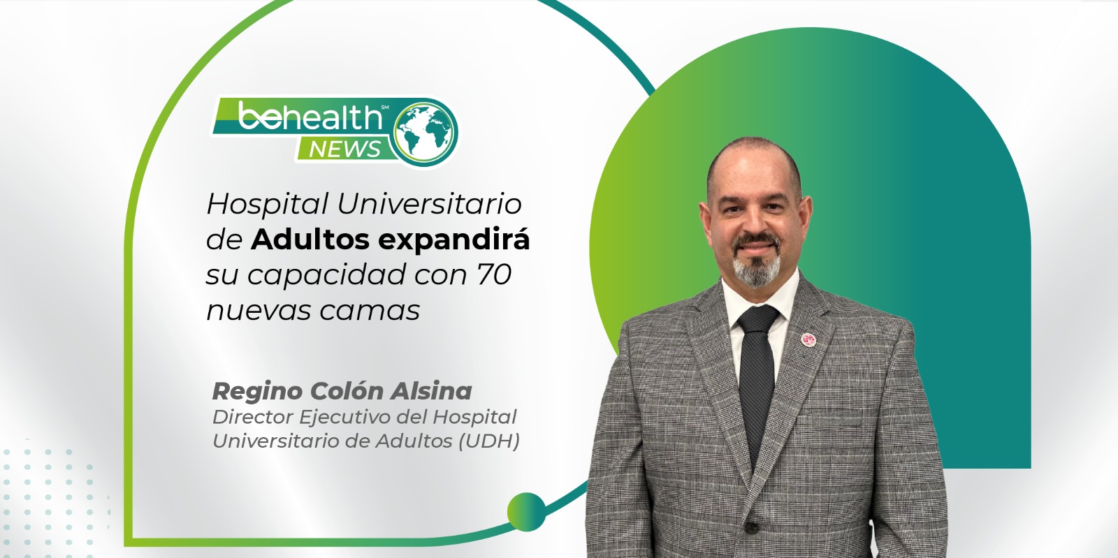 El director ejecutivo del Hospital Universitario de Adultos (UDH), Regino Colón Alsina, anunció su plan para abrir 70 nuevas camas, con el objetivo de optimizar el flujo de pacientes admitidos en la referida institución hospitalaria, anclada en el complejo de Centro Médico.