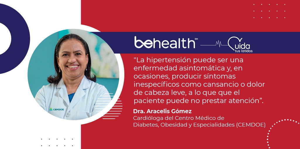 La especialista invitó a acoger hábitos saludables como el ejercicio, la alimentación baja en sal, grasa y carbohidratos.